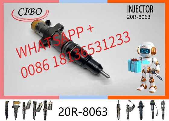 Guter Preis Original 20R-8063 Common Rail Diesel Fuel Injector Düse für C9 Motor D6R D6R III D6T D7R D7R LGP Dozer Bagger Ersatz 387-9434 267-9715 3282573 Original neuer Injektor Online