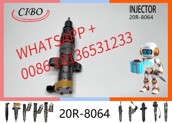 Guter Preis Original 20R-8064 Common Rail Brennstoffspritzer 557-7633 387-9433 für C9 Motor 330D 336D E336D E330D E340D Bagger Diesel Teile Original neuer Spritzer Online
