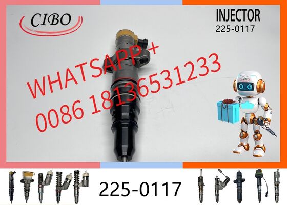 İyi fiyat C9 Motorlu 330D 336D Ekskavatör için Orijinal 225-0117 Common Rail Dizel Yakıt Enjektörü 2250117 236-0957 238-8092 240-8063 Enjektör Parçaları Orijinal Yeni Enjektör Çevrimiçi