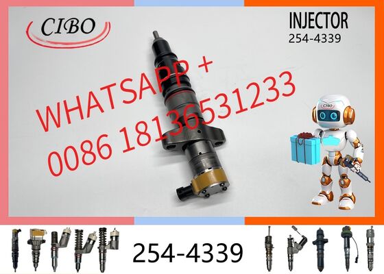 Bon prix Injecteur de carburant 254-4339 pour moteur diesel à rampe commune pour excavatrice C9 330 E330D Remplacement pour OEM 254-4330 254-4340 10R7222 387-9434 328-2580 injecteur d'origine neuf En ligne