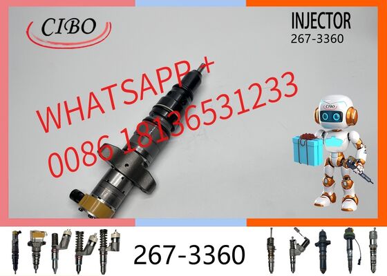 Guter Preis Original 267-3360 Diesel-Brennstoff-Injektor für C9-Motor 330D 330D L 330D LN 330D MH 330D FM Bagger Common Rail Injektor 2673360 20R-8060 10R-2828 11R-1582 Original neuer Injektor Online