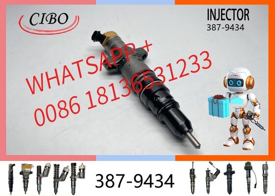 Good price original 387-9434 Fuel Injector 3879434 for C9 Engine 330D 336D E330D E336D Excavator D6R D7R D6R XL Track-Type Tractor Diesel Engine Parts Fuel Injectors original new injector online
