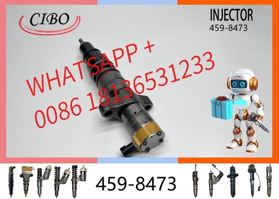 Buen precio inyector de combustible diésel common rail 459-8473 original para motor C7 C9 excavadora E330D E336D 10R-7222 10R-7224 387-9433 254-4340 inyector de combustible para maquinaria pesada, inyector original nuevo En línea