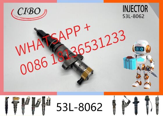 Harga bagus Rakitan Injektor Bahan Bakar Diesel 53L-8062 Asli untuk Injektor Rel Umum Excavator C9 Engine 325D 320-2940 328-2574 553-2592 53L8062 injektor baru asli On line
