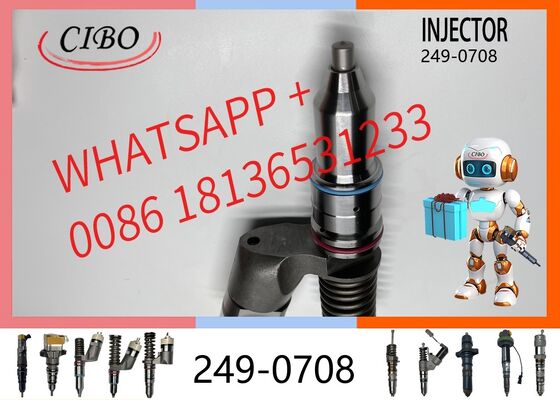 Dobra cena oryginalny wtryskiwacz paliwa 249-0708 2490708 10R-1305 10R3262 Zestaw wtryskiwacza oleju do silnika C11 C13 345C 345D Ekskawatora Wtryskiwacz Diesla Zastąpienie oryginalnego nowego wtryskiwacza W Internecie