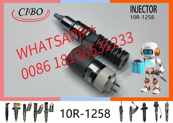 Bom preço 10R-1258 Injetor de combustível comum para motor C12 Excavador Caminhão Injetor de combustível diesel Substituição para OEM 212-3462 10R-0967 2123468 novo injetor original On-line