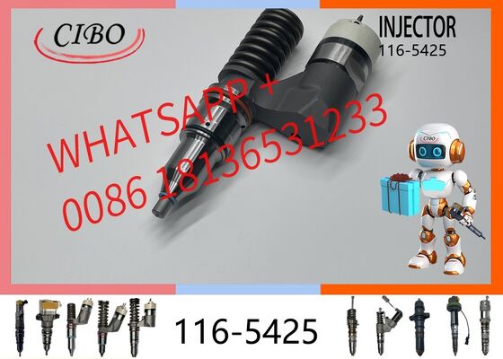 İyi fiyat Orijinal 116-5425 Common Rail Dizel Yakıt Enjektör Tertibatı C10 C12 E345B Ekskavatör Motoru 1165425 10R1258 161-1785 203-3464 Oto Parça Enjektör Orijinal Yeni Enjektör Çevrimiçi