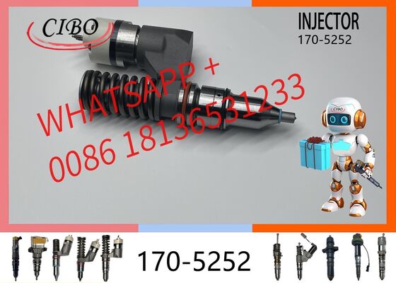 Prezzo buono iniettore diesel originale 170-5252 per escavatore C10 C12 camion common rail iniettore ugello assemblaggio sostituzione per OEM 1705252 iniettore originale nuovo In linea