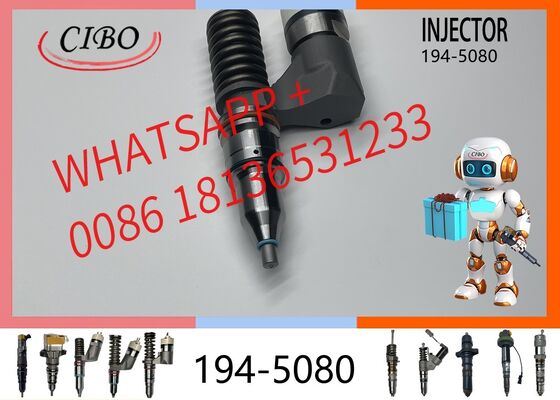Хорошая цена оригинальный 194-5080 Common Rail Fuel Diesel Injector for C10 C12 345B Excavator Loader Parts 1945080 10R-0963 Diesel Engine Fuel Injector Assembly Auto Part оригинальный новый инжектор Онлайн