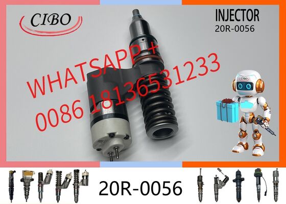 Dobra cena oryginalny 20R-0056 Wtryskiwacz paliwa napędowego do C15 C18 Silnik Koparka Maszyny Inżynieryjne Common Rail Wtryskiwacz wymiana 212-3463 10R-0967 oryginalny nowy wtryskiwacz W Internecie