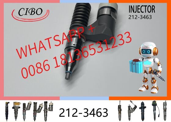 Harga bagus Original 212-3463 Common Rail Fuel Injector for C10 C12 Diesel Engine Excavator Parts Replacement for OEM 10R-0963 212-3462 212-3467 Injector Nozzle asli injektor baru On line