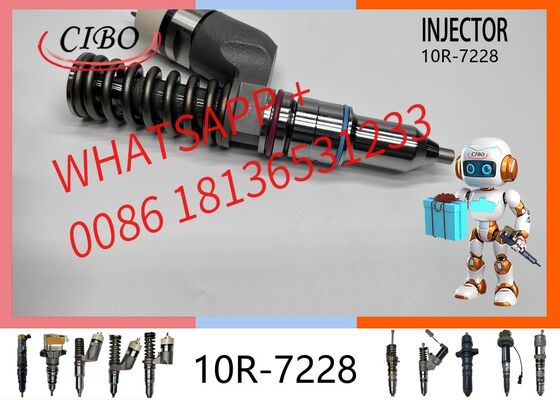 Good price original 10R-7228 Fuel Injector for C15 C16 C18 C22 C27 C32 Diesel Engine Excavator Attachment Injector Assembly 10R7228 1532875 2113025 2490709 Nozzle original new injector online