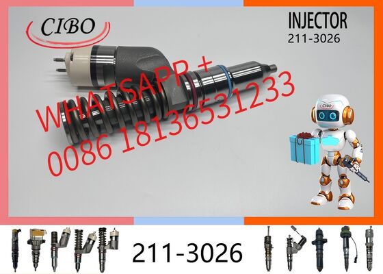 Good price original 211-3026 Diesel Fuel Injection Injector for   C15 C18 C-18 3406E 3456 Engine Common Rail Fuel Injectors Auto Spare Replacement Parts original new injector online