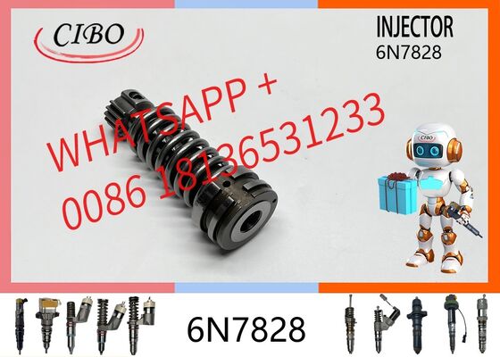 Harga bagus Perakitan Pompa Injeksi Bahan Bakar 6N7828 Pengganti Suku Cadang Mesin Diesel untuk Excavator Bulldozer Wheel Loader Mesin Konstruksi OEM baru asli injektor On line