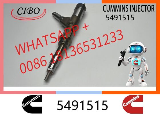 Good price Cummins original Diesel Fuel Injection Nozzle 5491515 Common Rail Injector Assembly for ISG12 ISG QSG ISX QSX Engine Construction Machinery Replacement for OEM 4307468 original new injector online