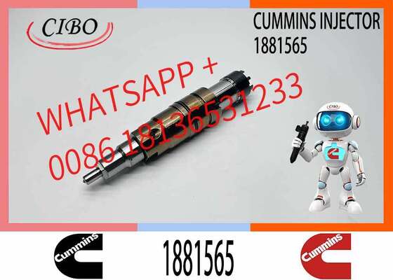 Bom preço Injetor de combustível Cummins original 1881565 XPI Common Rail para caminhão Scania XPI Cummins ISX QSZ Injetor Diesel Peça Automotiva Substituição para OEM 2031836 1933613 injetor novo original On-line