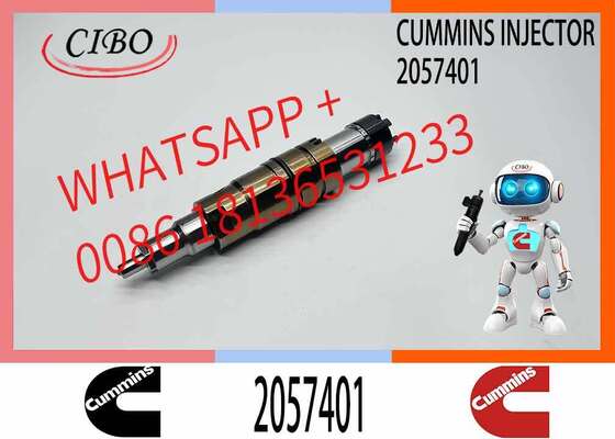 Buen precio Cummins original 2057401 Válvulas de inyección de tren común Reemplazo para OEM Compatible con motor DC13 XPI Compatible 2036181 2086663 Componentes de motor diesel inyector nuevo original En línea