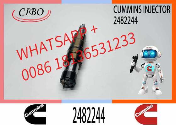 سعر جيد حاقن وقود شاحنة كامنز الأصلي 2482244 لمحركات DC13 DC16 DC09 DC1305 D9 ديزل سكة مشتركة XPI بديل لحاقن OEM 2419679 1881564 1881565 حفارة أصلي جديد متصل