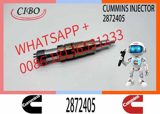 Goede prijs Cummins originele 2872405 CRDI brandstofinjector Dieselmotorcomponenten vervanging voor OEM geschikt voor Cummins Scania XPI ISX15 motor Compatibel OE 2872544 4307217 5491721 originele nieuwe injector Online