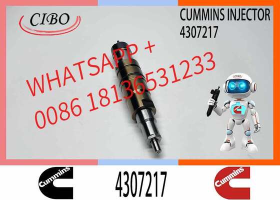 Bom preço Cummins Original Diesel Engine Parts 4307217 Injector de combustível XPI Common Rail Injector para DC13 Combustível de montagem Substituição para OEM Máquinas de Construção Motor Componente novo injetor original On-line