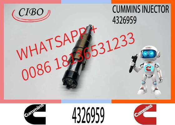 ভালো দাম Cummins অরিজিনাল কমন রেল ফুয়েল ইনজেক্টর 4326959 ISZ13 QSZ13 ISX11.9 ইঞ্জিনের জন্য ইনজেক্টর রিপ্লেসমেন্ট 2872544 2031835 ট্রাক কনস্ট্রাকশন মেশিনারি ইঞ্জিন পার্টস অরিজিনাল নতুন ইনজেক্টর অনলাইন