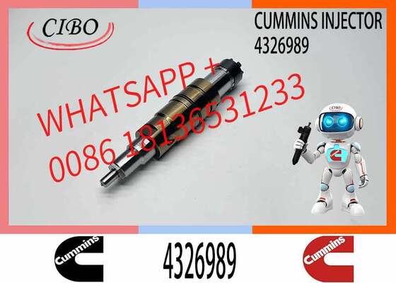 سعر جيد كومينز الأصلي استبدال لOEM 4326989 ديزل المحقن السكك الحديدية المشتركة (Cross Ref:2036181 2031386) تتناسب مع ISZ ISX15 QSX15 DC09 محركات لآلات البناء متصل