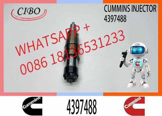 Prezzo buono Componenti originali di Cummins per motori diesel iniettore di carburante comune 4397488 (Cross Ref: 5579419 4326959) per ISX ISZ13 QSZ13 Camion pesante ricambio di parti originali nuovo iniettore In linea