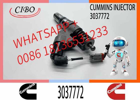 Bon prix Cummins original 3037772 Remplacement pour pompe d'injection de carburant diesel OEM Adapté M11 ISM11 QSM11 Moteurs accessoires de pelles Référence croisée 3411758 4903319 3095040 3411845 4903472 injecteur original nouveau En ligne