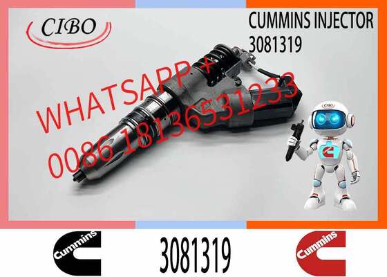 Harga bagus Cummins asli 3081319 Fuel Injector Replacement for M11 ISM11QSM11 Mesin Diesel Cocok untuk Excavator Mesin Konstruksi Cross Reference Bagian Nomor 3411756 3411755 4903084 asli injektor baru On line