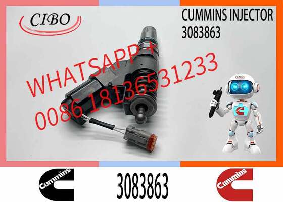 Prezzo buono Iniettori carburante originali Cummins 3083863 per motori diesel QSM11 M11 ISM11 Parti di ricambio OEM Numeri di riferimento incrociato 3411756 3609925 3083849 3411755 iniettore nuovo originale In linea