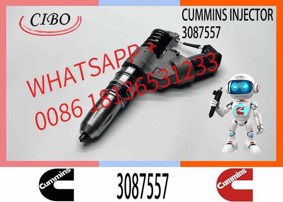 Prezzo buono Cummins originale 3087557 pompa iniettore di carburante diesel sostituzione per OEM per QSM11 ISM ISM11 M11 Motori accessori escavatori compatibile con i numeri di parte 3411753 309504 4903319 iniettore originale nuovo In linea