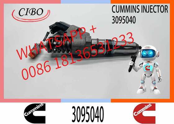 Bom preço Cummins original 3095040 Injetor de combustível substituto para OEM Fits QSM QSM11 Motores a diesel Partes de construção para T600A T800 W900 Crosses 3411752 4026222 4088327 novo injetor original On-line