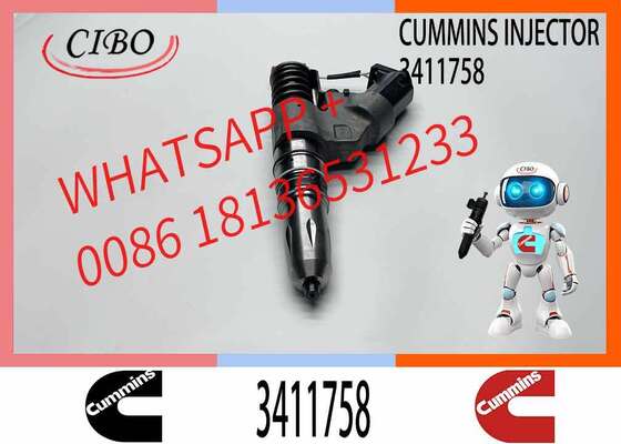 Prezzo buono Cummins originale 3411758 Sostituzione dell'iniettore del motore diesel OEM Iniettore di carburante Common Rail per M11 ISM11 QSM11 Compatibile con i numeri di parte 3411845 4903472 3411752 iniettore originale nuovo In linea