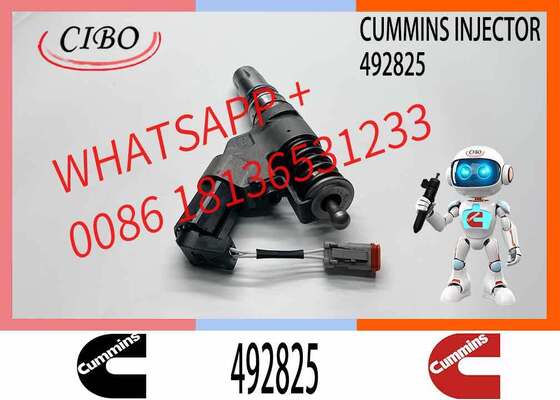 Bom preço Injetor de combustível diesel original Cummins para reposição 492825 para motores diesel CUMMINS. Números de peça de referência cruzada: 3411754, 3411755, 4928517. Injetor novo original. On-line