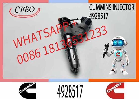 Goede prijs Cummins originele 4928517 Brandstofinjector Nozzle voor ISM11 QSM11 M11 QSM11-C Dieselmotoren R455LC-7 R485LC-9 Graafmachine Vervangingsonderdelen Referentie Onderdeelnummers. 3411753 3411845 originele nieuwe injector Online