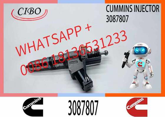 سعر جيد حقن وقود أصلي من Cummins بالجملة 3087807 بديل لحاقن الديزل الأصلي المتوافق مع محركات N14 QSN14 ومعدات SD22 مع أرقام أجزاء متقاطعة 3411765 3411766 3411767 3411760 أصلي متصل