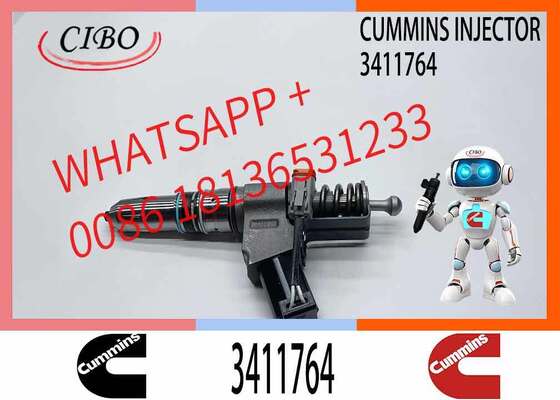 Prezzo buono Cummins originale 3411764 Iniettore di carburante sostituzione per OEM N14 Motore Ricambi adatti per macchinari officine di riparazione macchine di costruzione Croce Ref: 3411767 4307795 nuovo iniettore originale In linea