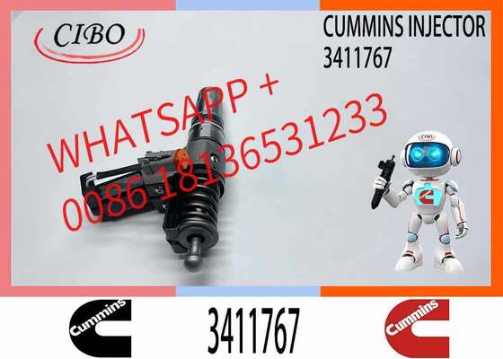 ভালো দাম Cummins আসল ফুয়েল ইনজেক্টর 3411767 OEM-এর জন্য প্রতিস্থাপন N14 QSM11 M11 QSN14 ডিজেল ইঞ্জিনের সাথে সামঞ্জস্যপূর্ণ ক্রস রেফারেন্স পার্টস 4307776 4384360 4307516 এক্সকাভেটর অ্যাক্সেসরিজ আসল নতুন ইনজেক্টর অনলাইন