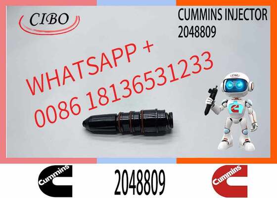 سعر جيد مجمع حاقن وقود الديزل الأصلي من Cummins برقم 2048809 بديل لـ OEM 3054211 3054212 3069767 3077760 4914325 حاقن جديد أصلي للمحرك متصل