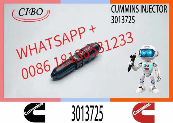 Prezzo buono Iniettore di carburante originale Cummins 3013725 per macchinari di ingegneria diesel NT855 N14 Sistema di iniezione Sostituzione per OEM 3054218PX 3047985 iniettore nuovo originale In linea