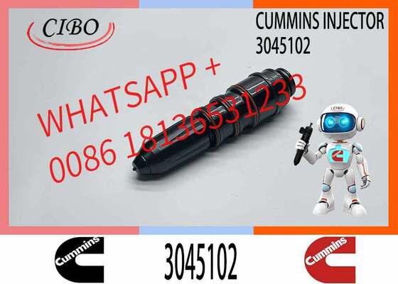 Good price Cummins original Diesel Engine Common Rail Fuel Injector 3045102 for L10-1 Sprayer Truck Generator Parts Replacement for OEM 3027588 3071497 4914328 original new injector online