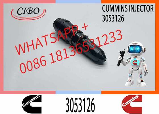 سعر جيد حقن وقود ديزل أصلي من Cummins 3053126 3053124 3053125 3016676 لآلات البناء والمولدات والشاحنات KTA19 KTA38 NT855 حقن أصلي جديد متصل