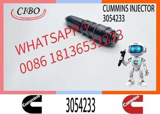 سعر جيد فوهة حاقن Cummins الأصلية 3054233 بديلة لـ OEM 3054211 3018323 لمحركات الديزل NT855 ومجموعات المولدات ومعدات البناء، قطع غيار حاقن الوقود الأصلية الجديدة متصل