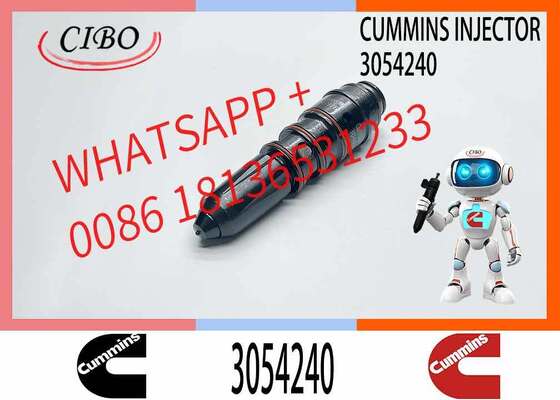 İyi fiyat Cummins orijinal Common Rail Yakıt Enjeksiyonu 3054240 OEM için yedek 3054218 3054220 NT855 NTA855 Ekipman püskürtücüsü Genset Parçalar orijinal yeni enjeksiyon Çevrimiçi