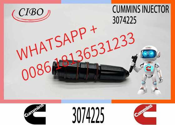 Buen precio Cummins original Common Rail Fuel Injector 3074225 para K19 Excavadora Sprayer Camión Auto Diesel Injector Reemplazo para OEM 3064881 3066176 original nuevo inyector En línea