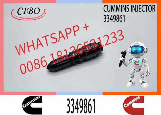 سعر جيد حاقن وقود Cummins أصلي 3349861 حاقن ديزل لمحرك Cummins QSK19 QSK38 QSK50 KTA50 K38 STC 3349860 3095773 حاقن أصلي جديد متصل