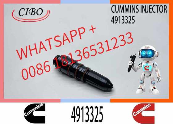 سعر جيد كومينز حقن الوقود الأصلي 4913325 استبدال للصناعة الأولية NT855 SD22 الجرافة حقن فوهة تجميع آلات البناء قطع الغيار حقن جديد أصلي متصل