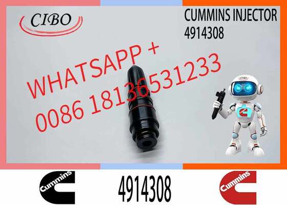 سعر جيد كومينز الأصلي المحقن فوهة 4914308 للكومينز NT855 NTA855 SD22 الجرافة الحفارة محرك الديزل استبدال 3054233 3047973 المحقن الأصلي الجديد متصل