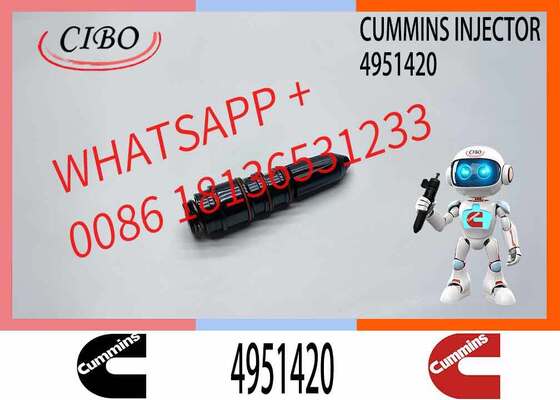 سعر جيد كومينز الأصلي PT طائرة حقن الوقود 4951420 لمجموعة KTA19 NT55 ISX15 QSX15 محرك الديزل استبدال لمصنع OEM 3054216 4914453 4914325 طائرة حقن جديدة أصلية متصل