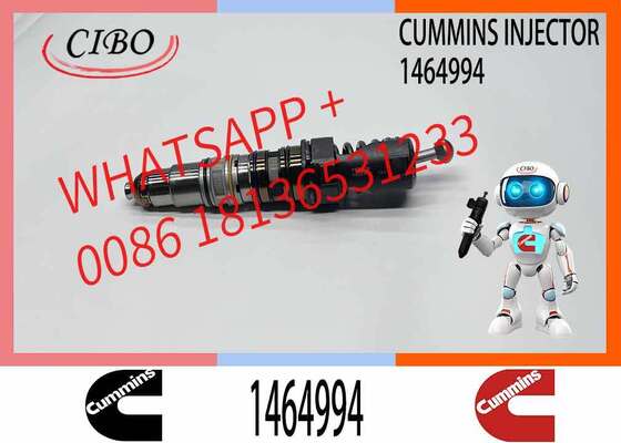 Goede prijs Cummins originele Diesel Fuel Injector 1464994 vervanging voor OEM Fits QSX15 ISX15 X15 Motoren voor Truck Spare Parts & Excavator Cross Ref 1464997 4062569 1521973 1846349 originele nieuwe injector Online